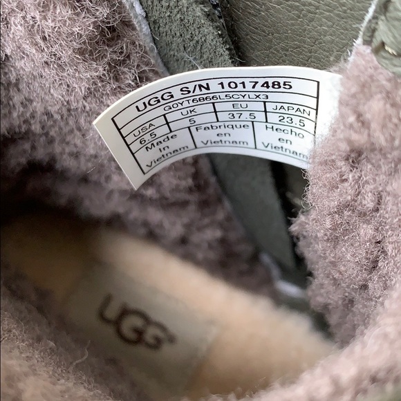 UGG KILMER NEW! Shearling Lined Zip Lace Up Boot - Picture 8 of 11